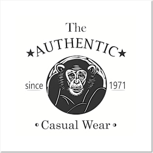 Chimp, The Authentic Casual Wear Posters and Art